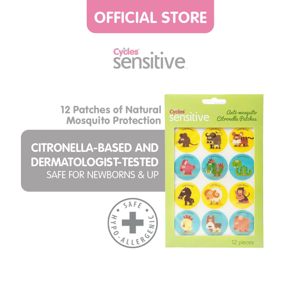 Cycles Sensitive Anti-Mosquito Patches 12s