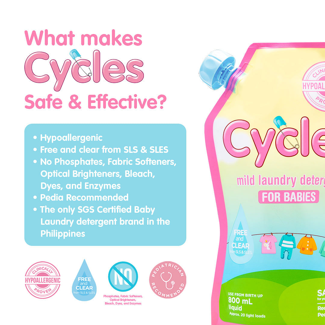 SGS Certified Baby Laundry Detergent in the Philippines